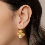 Spring Hydrangea Flower Drop Earrings