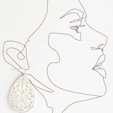 Micki Olaguer Earrings Basilica Mother-of-Pearl Drop Earrings