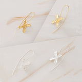 Emblem Jewelry Earrings Sweet Santan Flower Large Drop Earrings