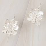 Emblem Jewelry Earrings Blooming Azalea Flower Drop Earrings
