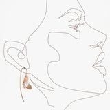 Emblem Jewelry Earrings Lucky Tiger Lily Flower Pearl Drop Earrings