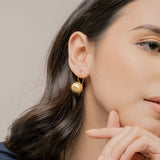 Emblem Jewelry Earrings Terrene Matte Ball Drop Earrings