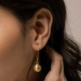 Emblem Jewelry Earrings Terrene Dancing Matte Ball Drop Earrings