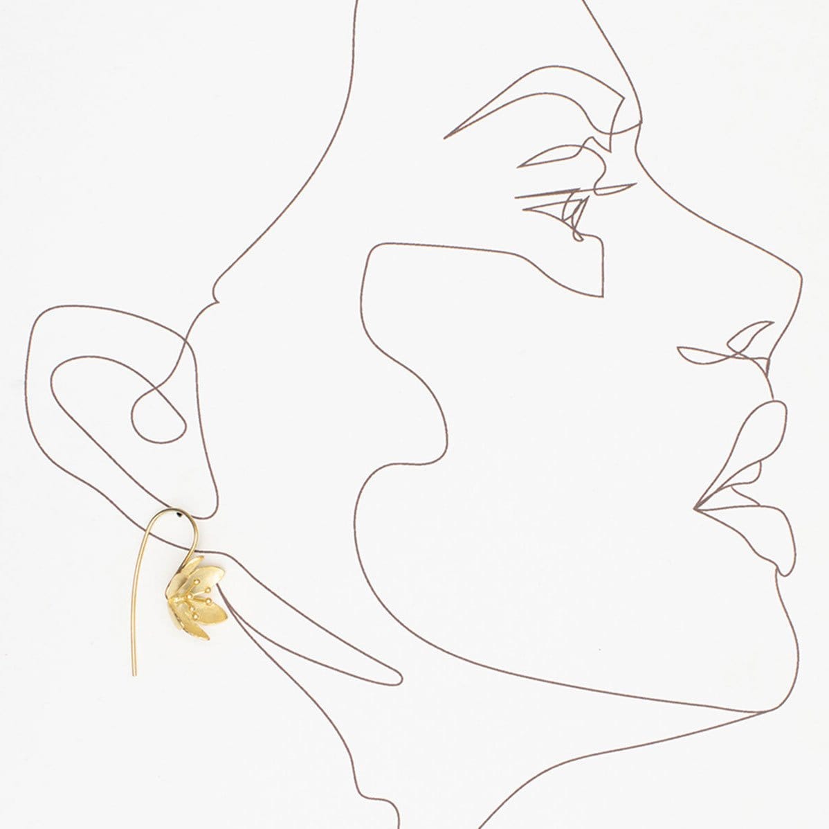 Emblem Jewelry Earrings Honey Buttercup Flower Drop Earrings