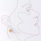 Emblem Jewelry Earrings Bohemian Bluebell Flower Drop Earrings