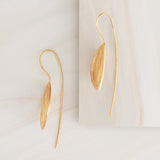 Emblem Jewelry Earrings Spring Tulip Leaf Drop Earrings