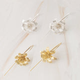 Emblem Jewelry Earrings Lucky Chrysanthemum Flower Drop Earrings